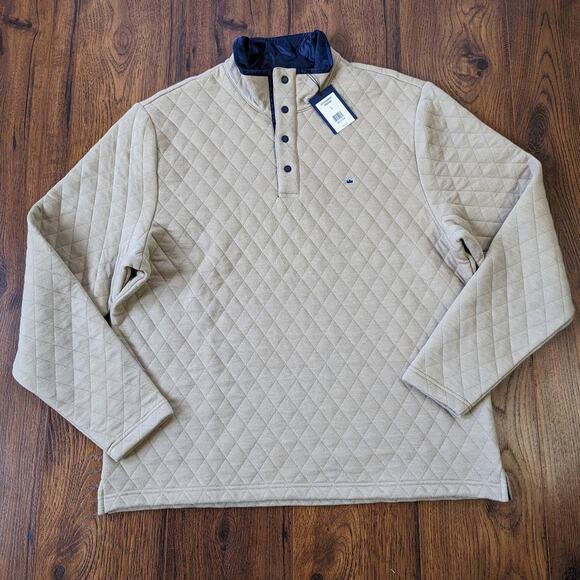 crown & ivy Other - NWT Crown & Ivy Quilted Stand Collar Pullover L